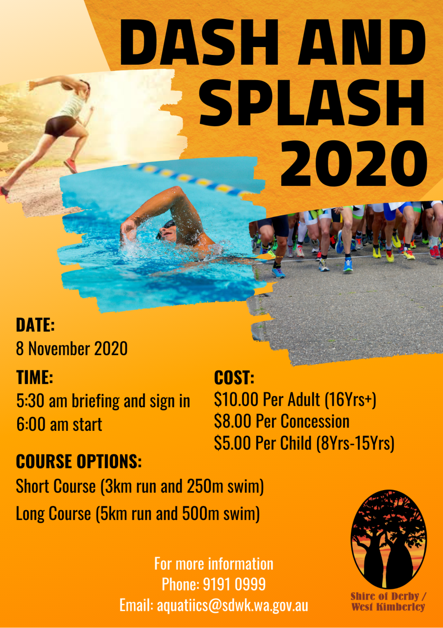 Dash and Splash Poster