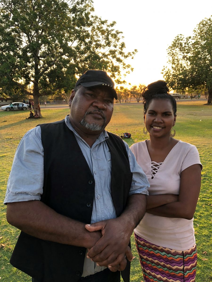 Isaiah Firebrace in Fitzroy Crossing