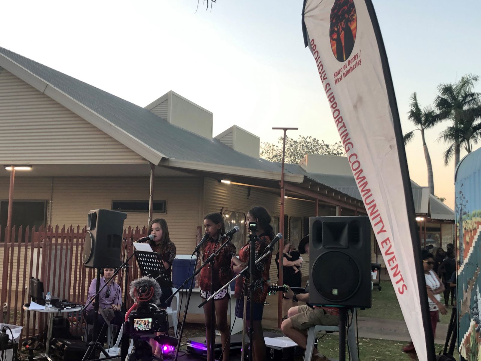 Isaiah Firebrace in Fitzroy Crossing