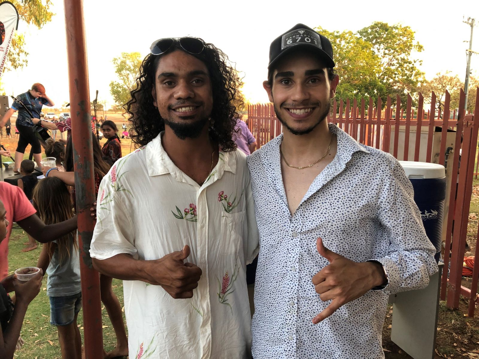 Isaiah Firebrace in Fitzroy Crossing