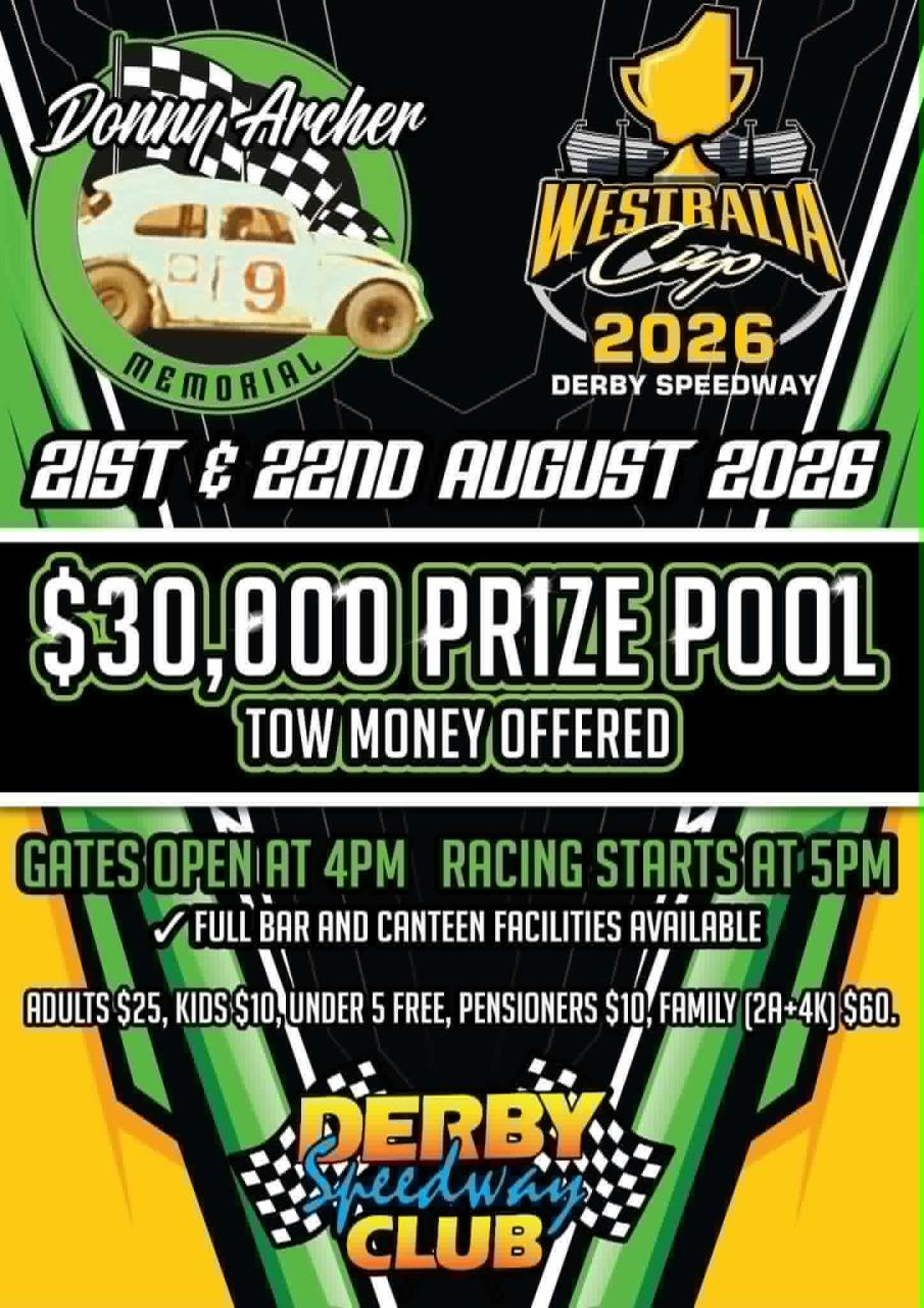 Donny Archer Memorial Westralia Cup 2026