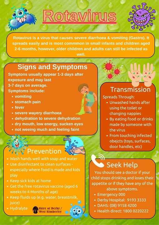 Rotavirus Gastro Outbreak in the Region – Important Health Message