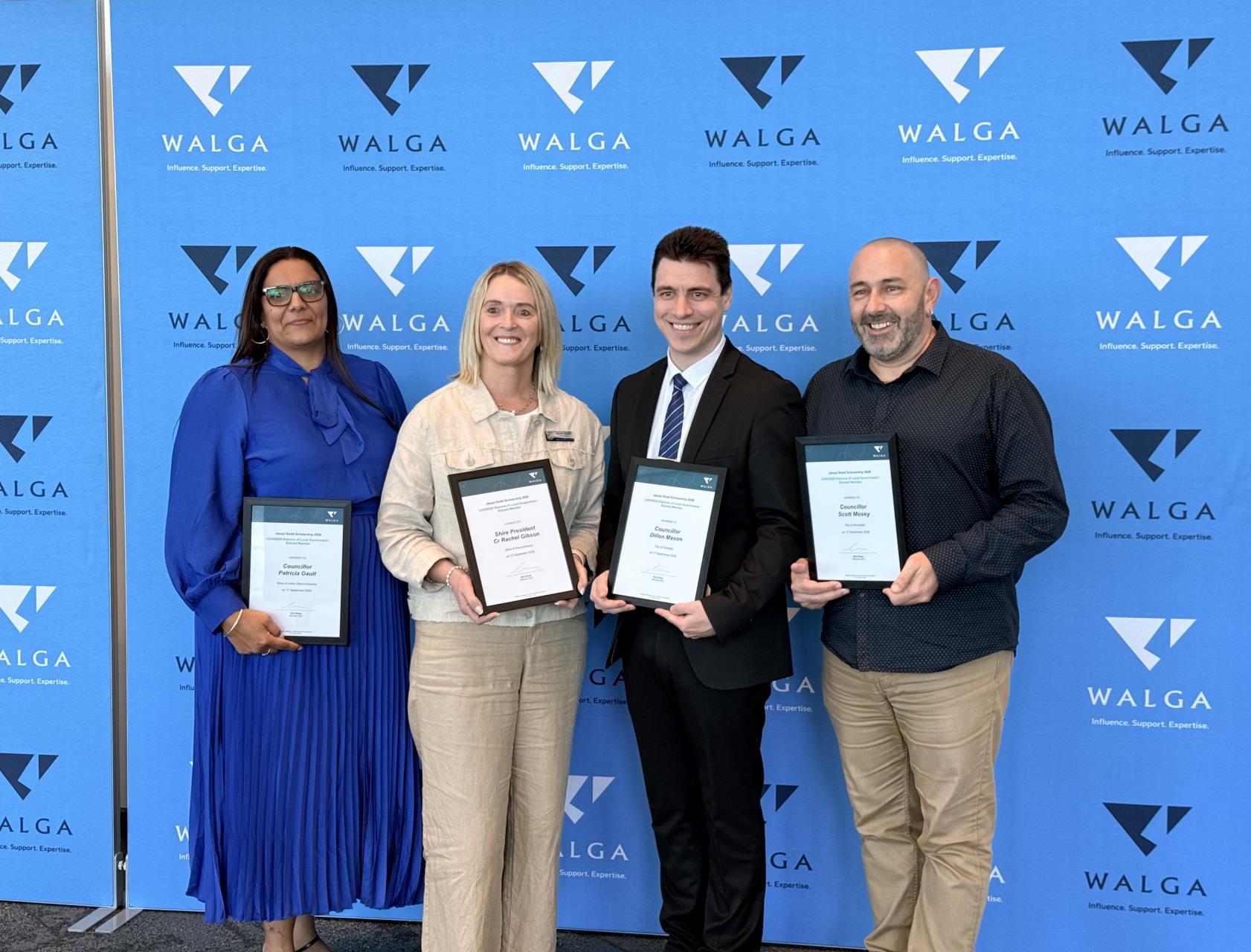 Councillor Trish Gault awarded prestigious Jacqui Dodd Scholarship
