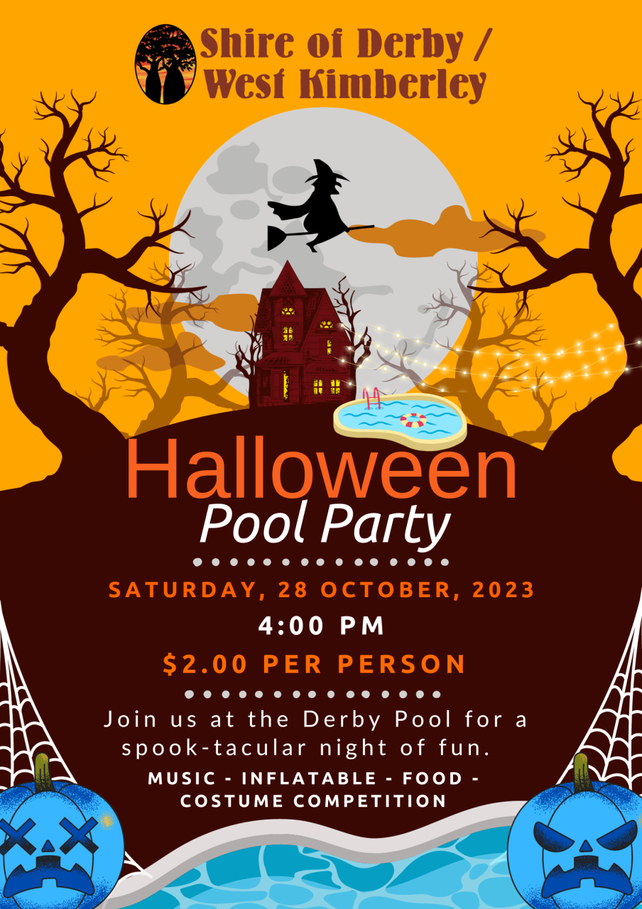 Halloween Pool Party